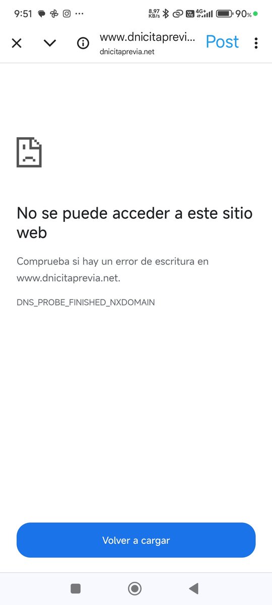 ElCierres's tweet photo. @citapreviadni Pues parece que falla un poco bastante.
Venga, daros aire en arreglar este desaguisado, no es normal que os vaya tan mal las páginas para coger cita. https://t.co/7MCRDwyAOS