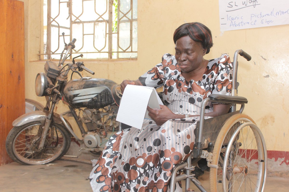 acfode's tweet photo. Stories of Change | #ACFODEat40
Meet Ms. Florence Adong, a post-polio survivor who turned her story into a source of inspiration and change.
Through @acfode’s partnership with @KasUganda , Florence, an LCV Councillor for Women with Disabilities and Chairperson of Lira District Disabled Association, gained the advocacy and leadership skills that transformed not just her life, but also the lives of many other women with disabilities.
“Without the training from @acfode , I and other women with disabilities would have been totally left behind in political participation, leadership and decision-making,” she reflected.
Empowered through @acfode’s mentorship, Florence goes on to mentor other women with disabilities, ensuring they find their voices and take up positions of responsibility in their communities.
Her story is a powerful reminder of what 40 years of women’s empowerment can achieve, breaking barriers and opening doors for inclusion and leadership.
✨ As we celebrate #ACFODEat40, we honor change-makers like Florence whose journeys reflect the true impact of our work.
👉🏽 How has @acfode inspired change in your community? Please share your story with us in the comments!
#StoriesOfChange #WomenLeadership #DisabilityInclusion #ACFODEImpact #40YearsOfEmpowerment #ACFODEat40