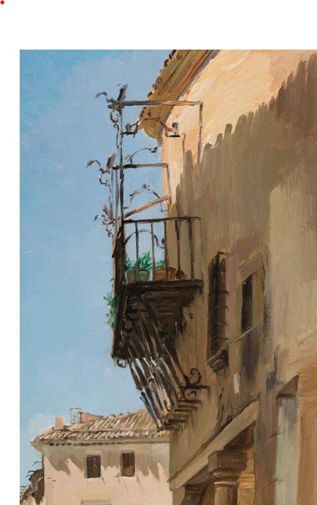 velasc_alberto's tweet photo. A subhasta un pintura de Jaume Morera que mostra un racó de Santa Coloma de Queralt, amb el balcó de forja del Palau dels Comtes. Avui el balcó és al Palau Maricel de Sitges. Hi va arribar el 1915 quan l'antiquari Joan Cuyàs va vendre'l a Miquel Utrillo.

https://t.co/WE2c3IsFND https://t.co/SGaTt4tVeG
