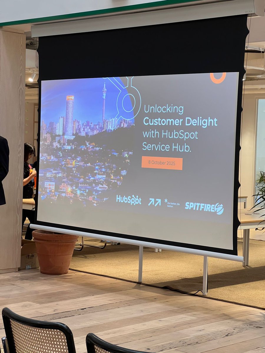 SpitfireInbound's tweet image. It’s happening today! 
Join #SpitfireInbound &amp;amp; @HubSpot at WeWork Sandton (155 West Street) from 10 AM - 1 PM for hands-on demos, CX insights &amp;amp; strategies that drive growth.