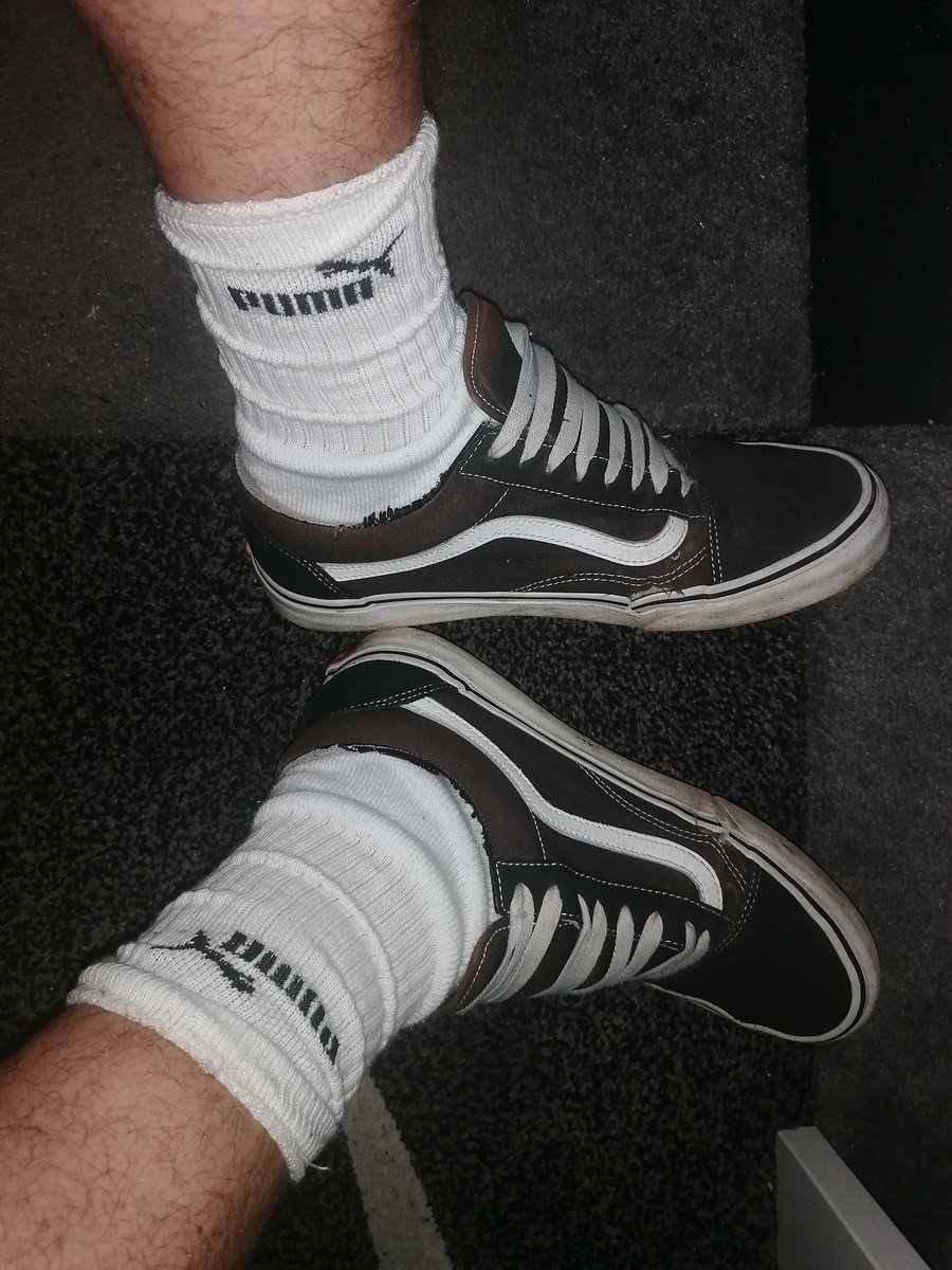 paulsox80's tweet photo. Socktober sox marinating in my rank Vans 💦♨️🥵
#vans #airmax #gaysocks #hiking #stinkysocks #pumasocks #mansmells #blacksocks #manstink #gayfeet #socksniff #gaysockssniff #gayfetish #footfetish https://t.co/dq8xtZfmJx