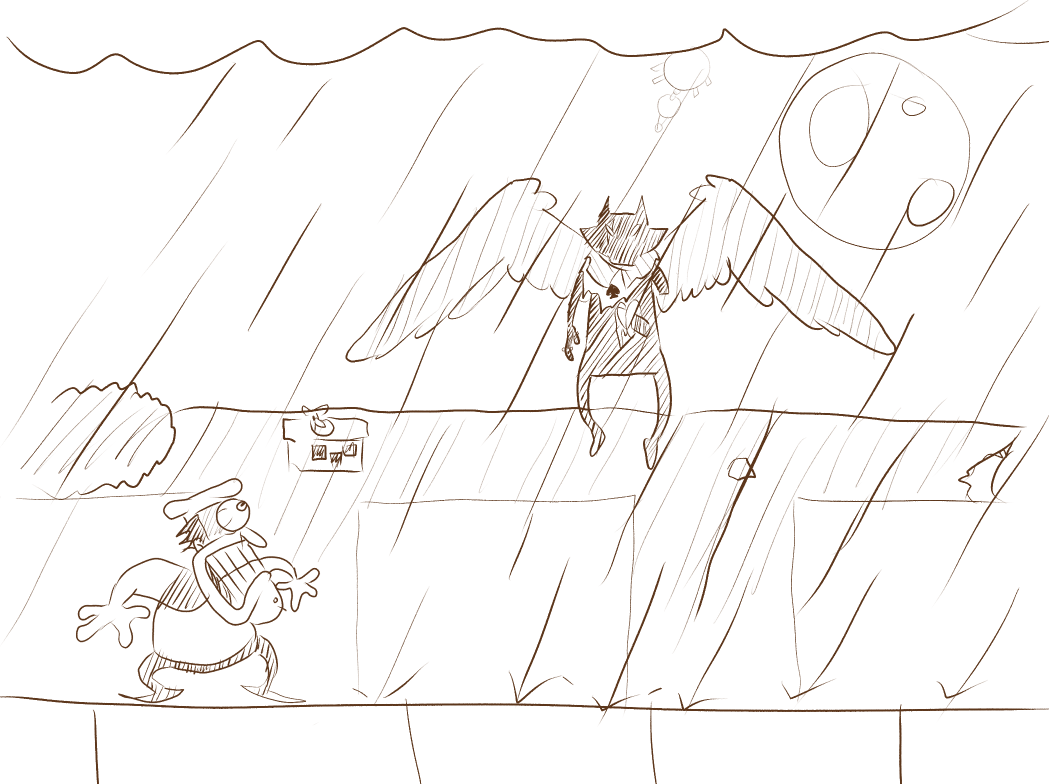 gloobyOffymist's tweet image. what if pizzahead bossfight had a 4th phase?
