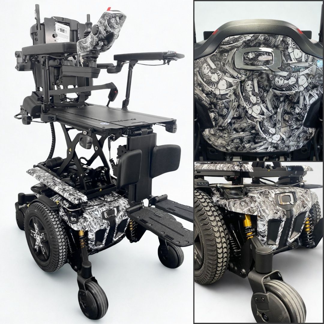 Stand out from the crowd ✨

Add a personal touch to your ride with custom hydro dip designs, available across the Quantum range. Featured here on the Edge 3, this hydro dip takes personalisation to the next level.

#HydroDip #CustomPowerChair