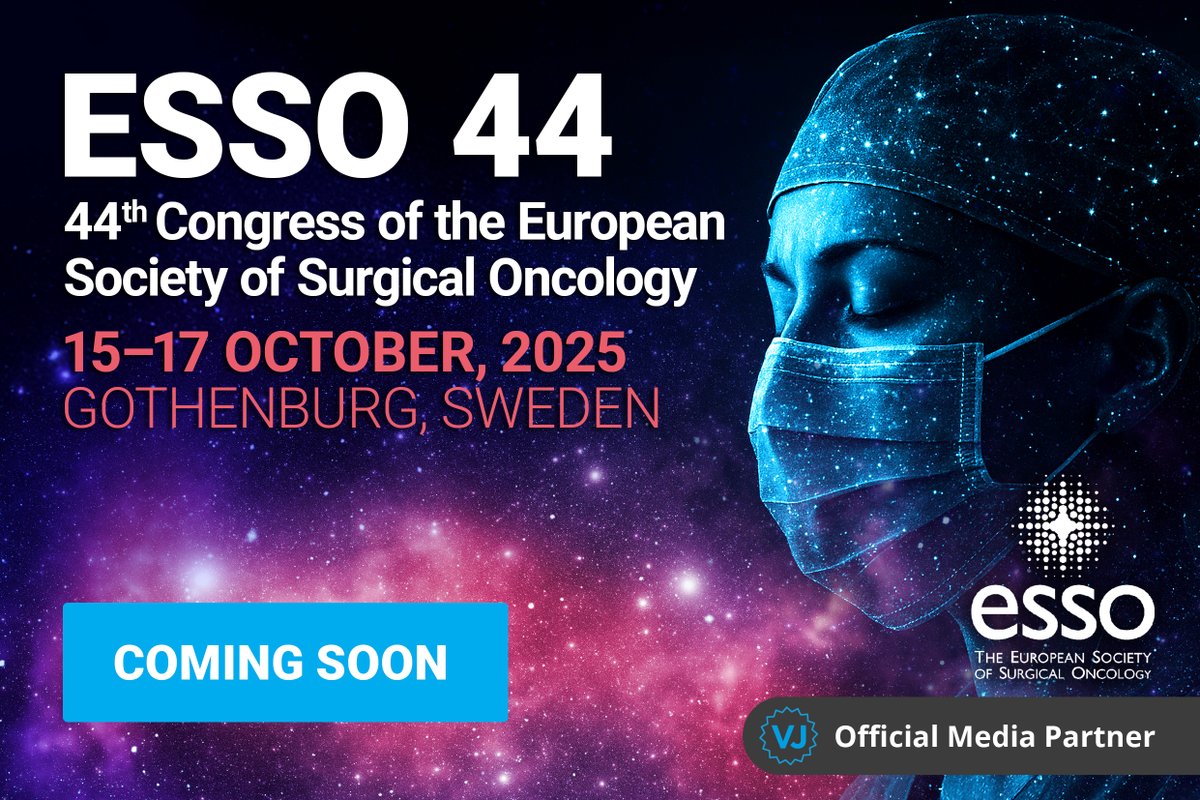 VJOncology's tweet image. 📢One week to go before #ESSO44! 

Our team will be interviewing presenters &amp;amp; dissecting posters. Bookmark VJOncology.com if you don’t want to miss anything.

 #SurgOnc @ESSOnews