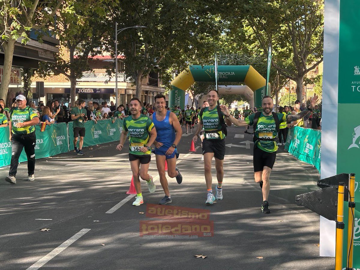 JonathanEA18's tweet photo. Una año más tuvo lugar en Toledo nuestra carrera solidaria de @eurocajarural  @FundacionECR para recaudar fondos para la lucha contra la ELA y ademas un año mas colaboramos como “liebre” de 5min. Una mañana increíble y una carrera de nivel
#CarreraSolidariaFundaciónECR https://t.co/oLFeXUS3V7