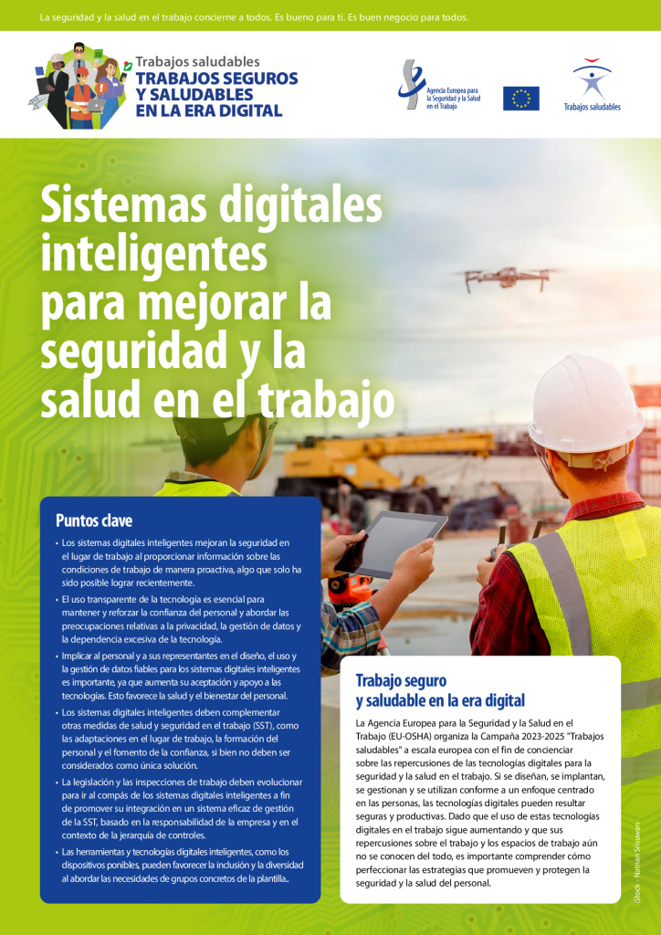 Sistemas digitales inteligentes para mejorar la seguridad y la salud en el trabajo sesst.org/sistemas-digit…