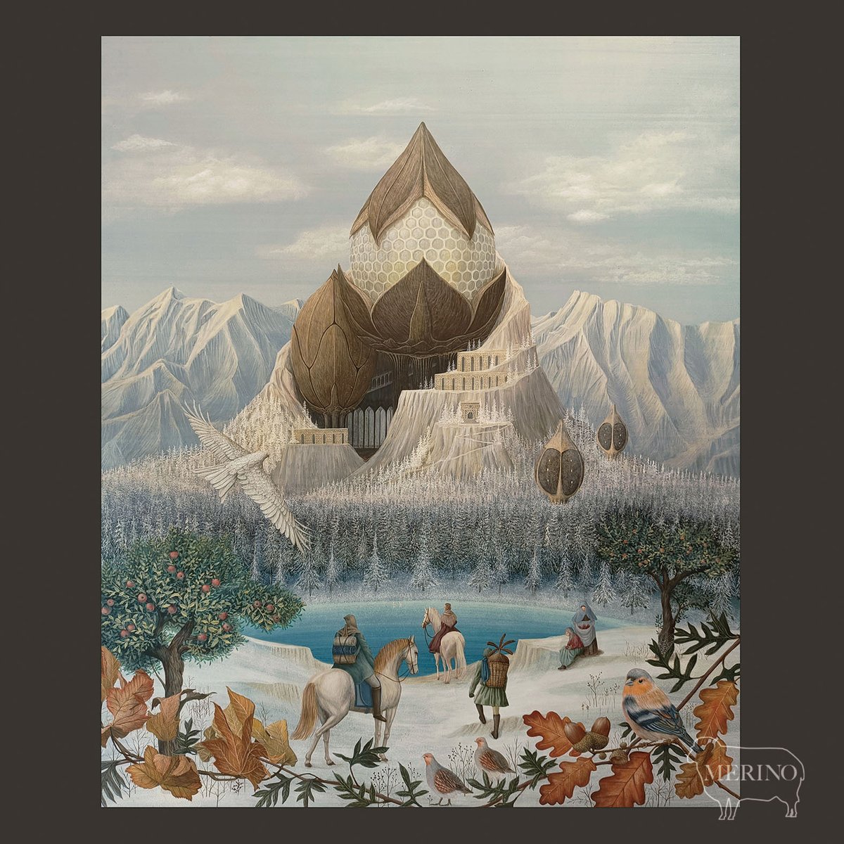 個展のお知らせ[京都]
2年ぶりの個展になります。
どうぞよろしくおねがい致します。
11月8日(土)〜22日(土)　水曜日休廊
梅軒画廊
京都市中京区烏丸通四条上ル笋町682
10:30~18:00 /最終日~17:00
baiken.jp

[Seed Bank][シードバンク]
F20/ 72.7×60.6cm
板/テンペラ