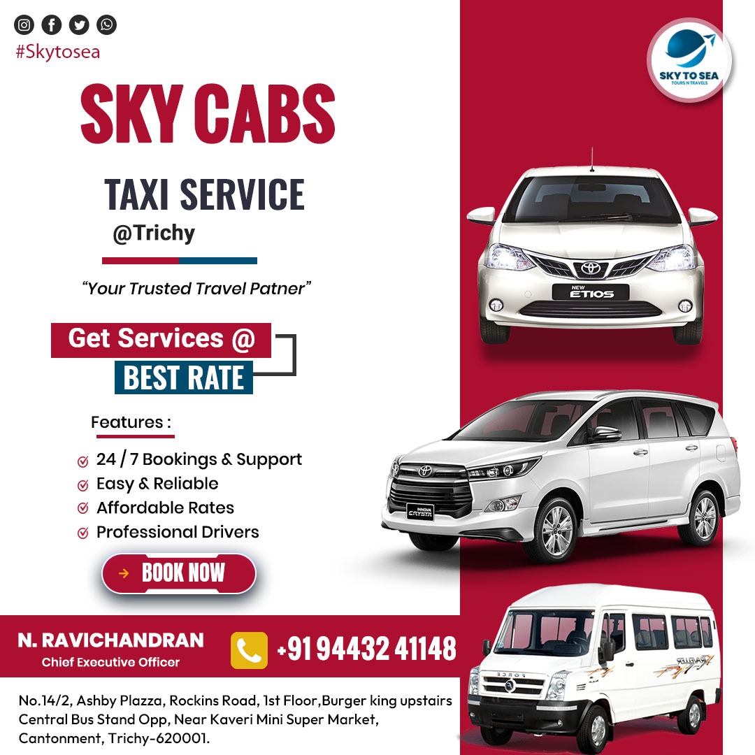 TSkytosea's tweet photo. Your trusted ride every mile counts..The best ride in town guaranteed !!

For booking call us on: +91-9443241148..
Visit https://t.co/oxzvq04OET

 #singapore #cabservice #cabs #taxiservice #Price #tourism #london #cabservice #international #domestic #visa #tourpackages https://t.co/uwVenwrijM