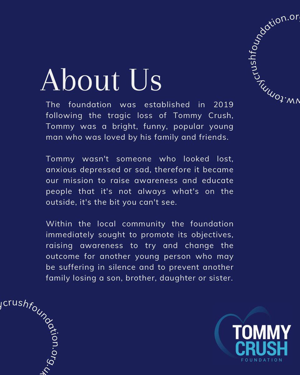 TommyCrushFoundation tweet media