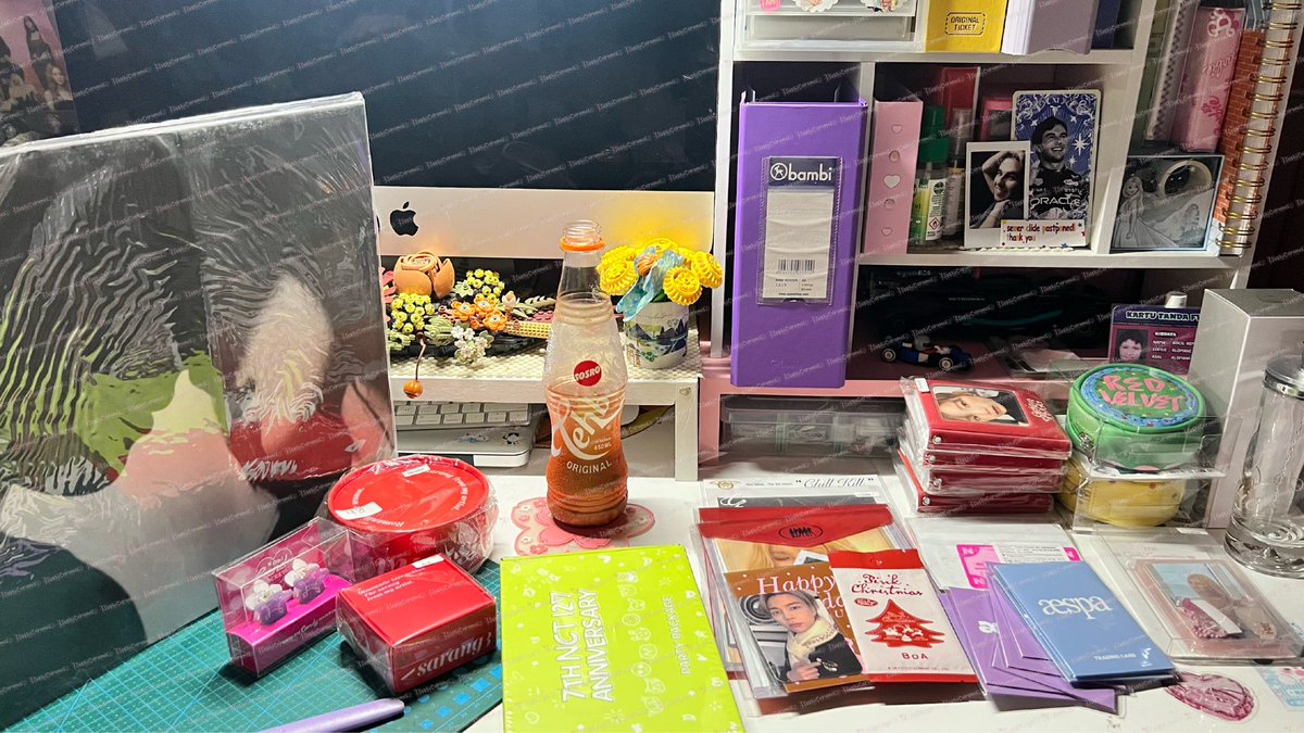 Kwangya haul minus hobo bag &amp; coin pouch irene bday <3