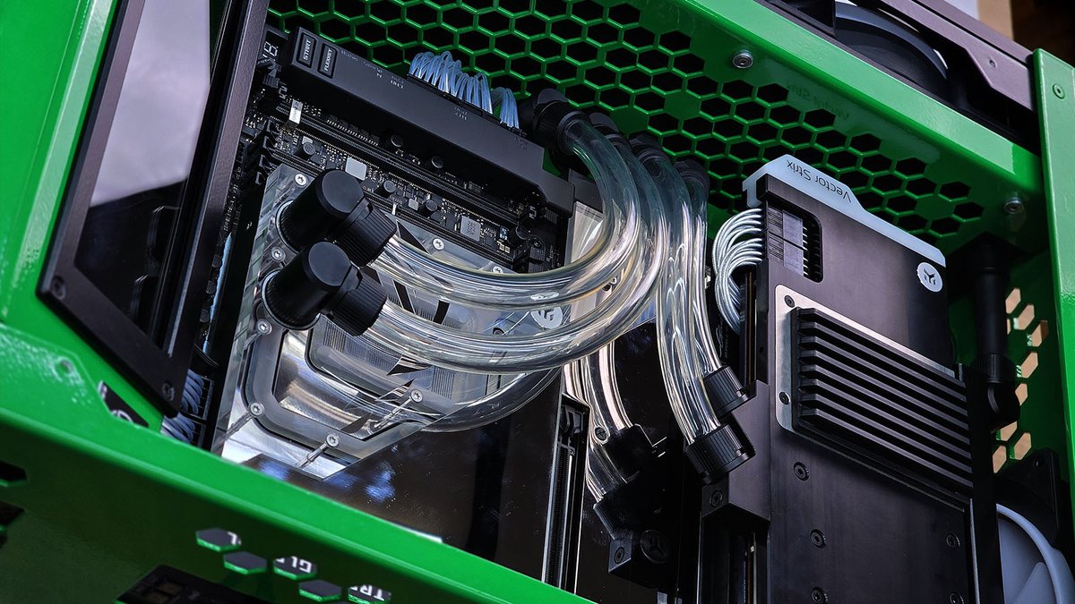 neSSaSSPCmods's tweet image. Green Beast - Scratch PC LC build. Progress...
Video:youtu.be/C_51unfsfFA

@ASUS @ASUS_ROG @EKbyLMTEK @IntelGaming
