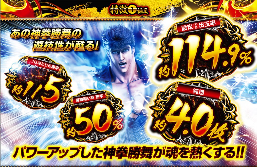 pachicom777's tweet photo. 公式HPよりスペック＆ゲームフロー https://t.co/cccDcAu1Mg