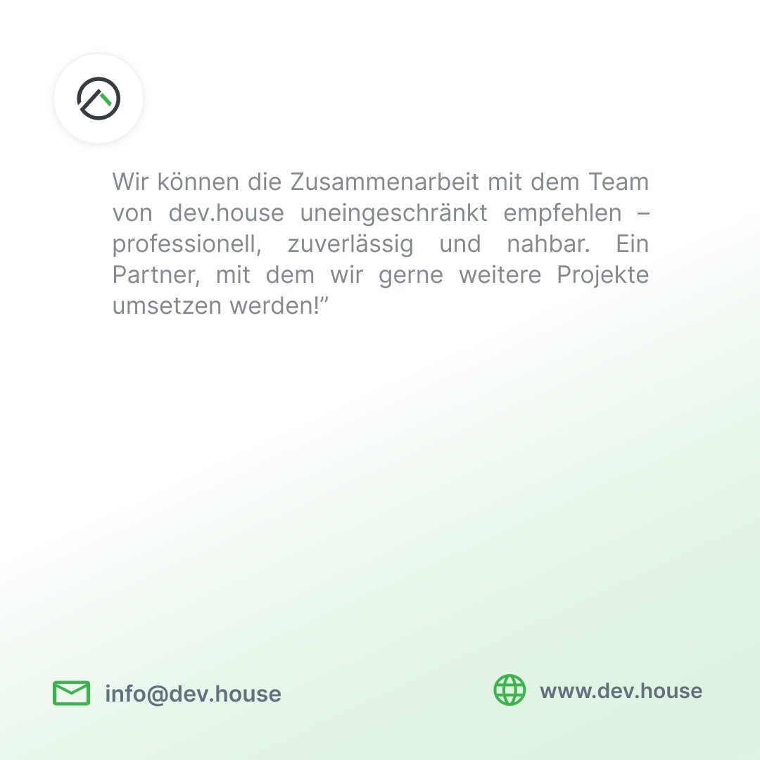 dev.house GmbH tweet media