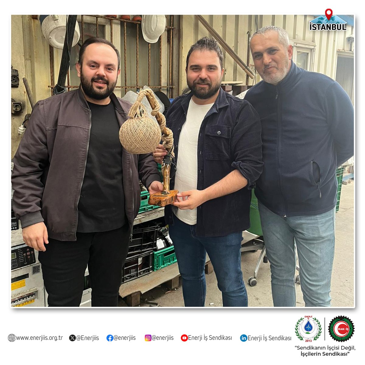 Enerjiis's tweet photo. Sendikamızın Genel Merkez Teşkilatı, Boğaziçi Elektrik Dağıtım A.Ş. Esenyurt ekiplerini ziyaret ederek değerli üyelerimize sendikal faaliyetler hakkında bilgilendirmeler yapmıştır. Üyelerimize misafirperverliklerinden ötürü teşekkür eder, çalışmalarında kolaylıklar dileriz.

@bedaskurumsal 

#enerjiişsendikası #sendikanınişçisideğil #işçilerinsendikası #beda #sendikalçalışma #sendika #istanbul