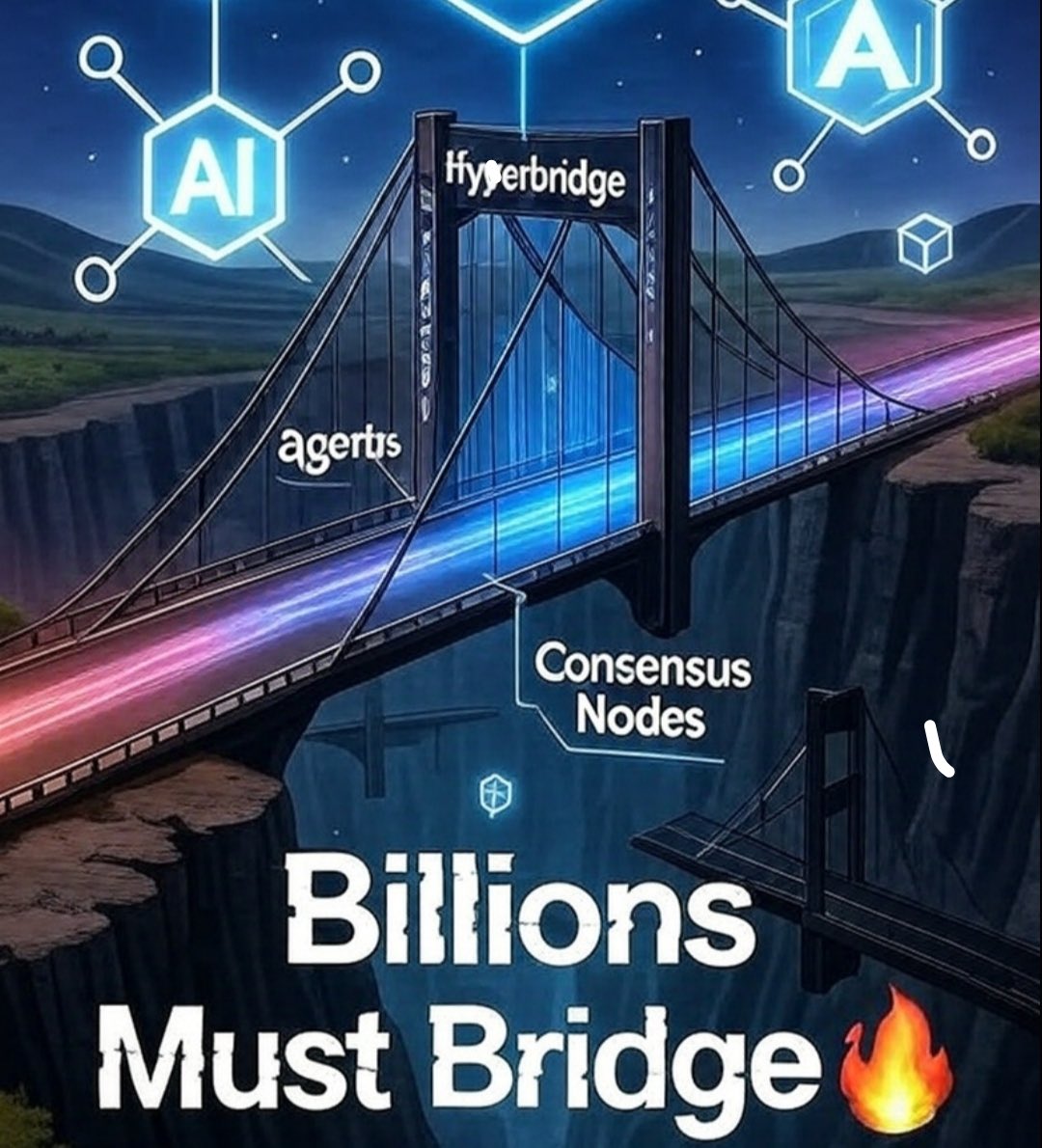 CryptoDefiLord's tweet image. Billiions Must Bridge 🔥

Is this another cliche web3 slogan? Absolutely not!

They say the proof is in the pudding. And this is why I can&apos;t ignore my guts on exploring the @hyperbridge eco since Token2049.

Hyperbridge is a secure system that allows different blockchains to…