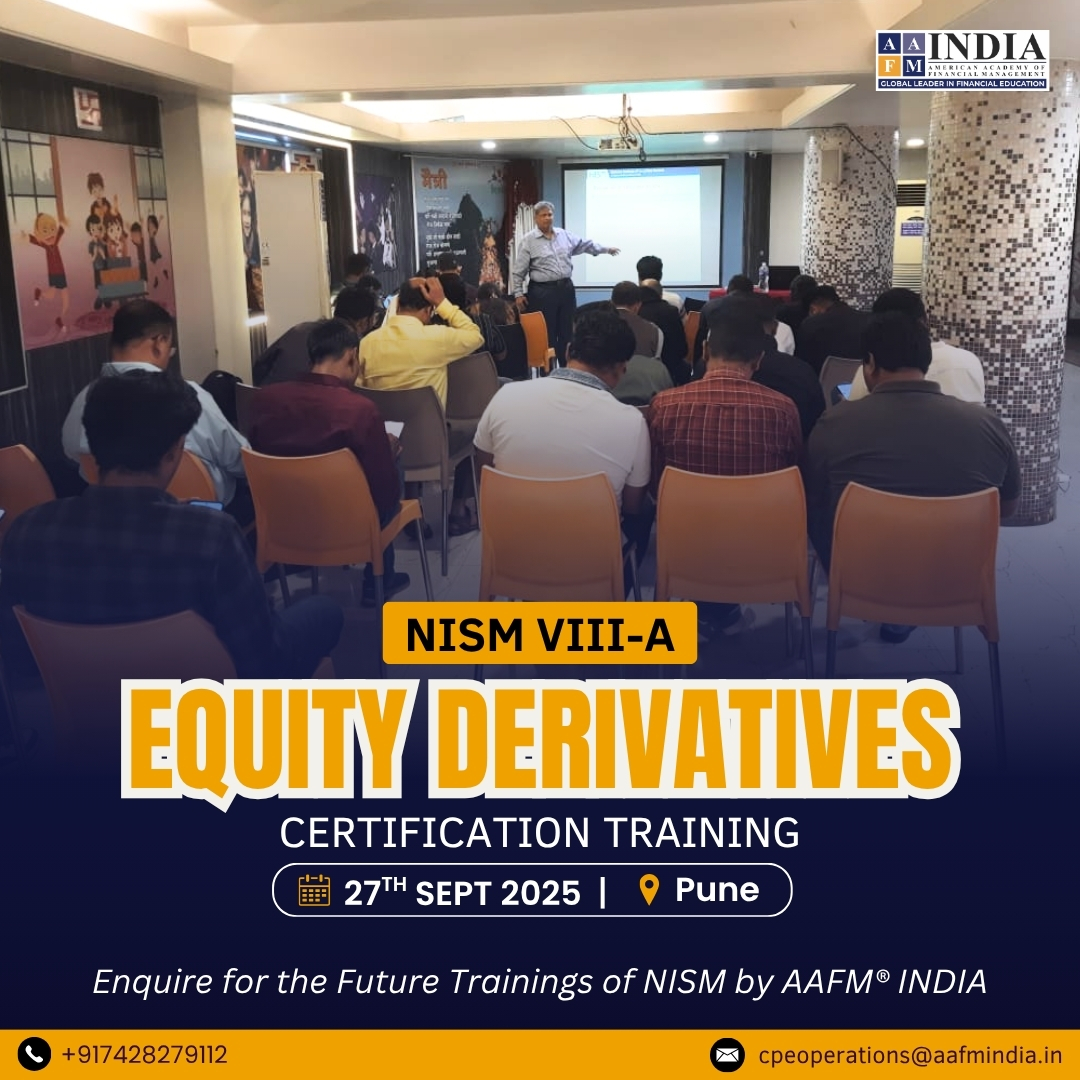 AafmIndia's tweet image. From Delhi to Pune, our NISM V-A &amp;amp; VIII-A Certification Trainings united hundreds of learners across cities. 🎓 They gained real-world insights through case studies and discussions. Thank you all for your energy and passion for learning! ✨

#nismtraining #mutualfunddistributor