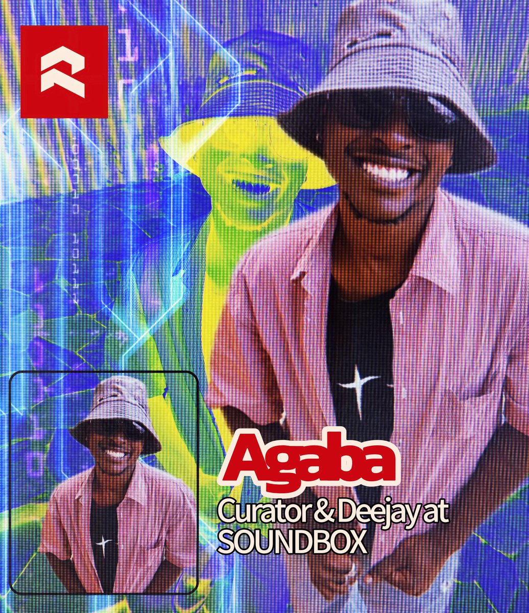 REVOUniverse's tweet photo. SPECIAL REVEAL: @AgabaJoelGabri1 ✨
Our resident DJ at SOUNDBOX — a creative with no bounds.

Winner of the 2025 Young Photographer Award, storyteller on decks and behind the lens.
Agaba touches down for SOUNDBOX, October 19th! Expect sound, soul &amp; story.

#SOUNDBOX #TheWildOnes https://t.co/G8mnPuorWN