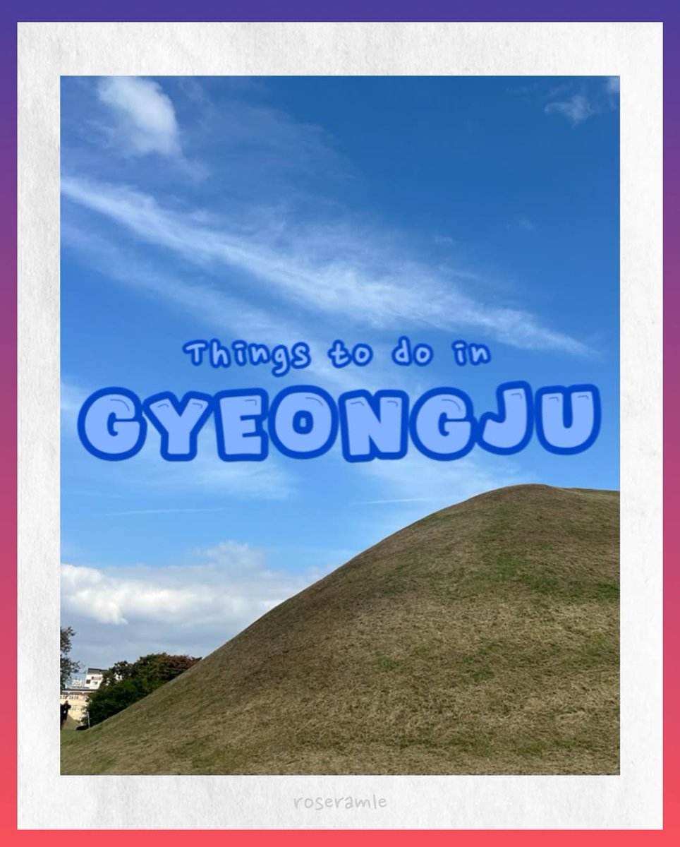 roseramle's tweet photo. Gyeongju Daereungwon Ancient Tomb Complex (경주 대릉원 일원)

Gyeongju Daereungwon Tomb Complex consists of five tombs, Ancient Tombs of Gyeongju Nodongri, Noseori, Hwangnamri, Hwangori, and Inwangri. The tombs are distributed in Hwangnam-dong, Gyeongju-si

#GYEONGJU #APEX2025 https://t.co/HQF5BSPs44