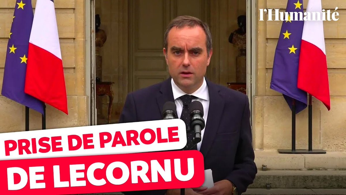 🔴 Prise de parole de Lecornu : il revient, mais ne change rien

Notre analyse suite à la prise de parole du Premier ministre démissionnaire
➡️ l.humanite.fr/Ktm