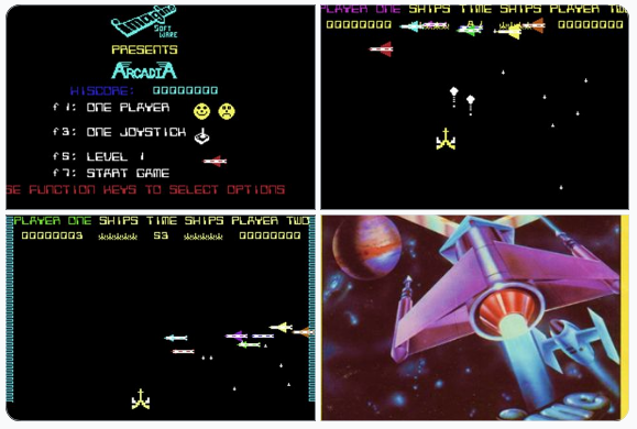 My Fave ‘A’ Games No. 29

Arcadia 64

Imagine’s zapper is initially intriguing as it's fast and frantic, but enjoyment quickly evaporates as the gameplay is super repetitive and ridiculously hard. It's also glitchy and flickery, and the controls are very poor. Nice boxart though!