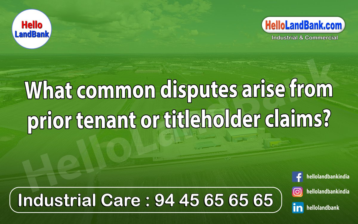 Hellolandbank's tweet photo. What common disputes arise from prior tenant or titleholder claims?

If you would like more information, please visit the page.
https://t.co/eMHVfiZqei

#tenantdisputes #titleholderclaims #realestateissues #landlordtenantlaw #propertydisputes #legaladvice #housingrights https://t.co/qWHWkVdYKw