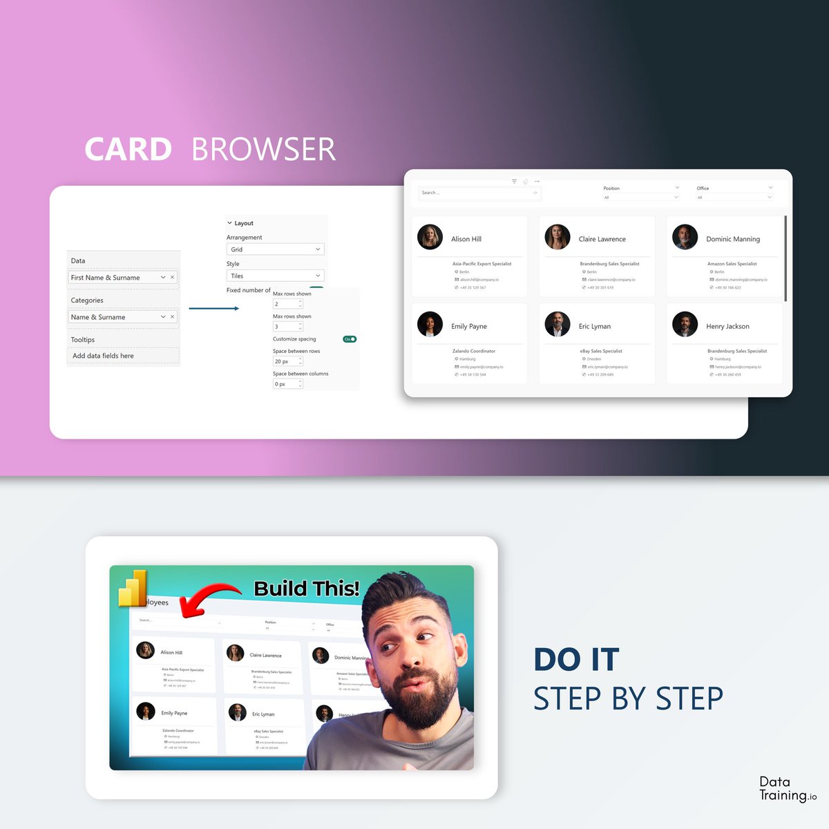 HowToPowerBI's tweet image. New KPI Card 🚀✌🏼

3 cool use cases  

#powerbi #usecases #kpi #card #reportdesign