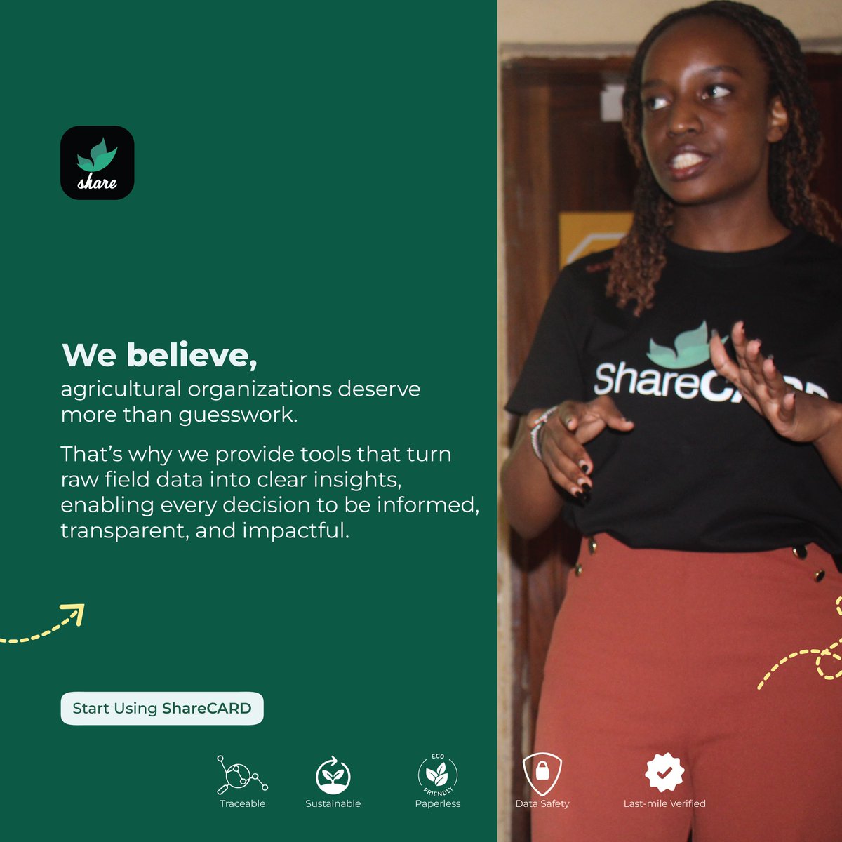 sharecard_app's tweet image. from the field to the dashboard.
✅ Eliminate duplication
✅ Track performance in real time
✅ Share trusted reports with funders & stakeholders
Break down the silos. Build up your impact.
🔗 Unify your data today → sharecardapp.com
#DataSilos #OneSourceOfTruth