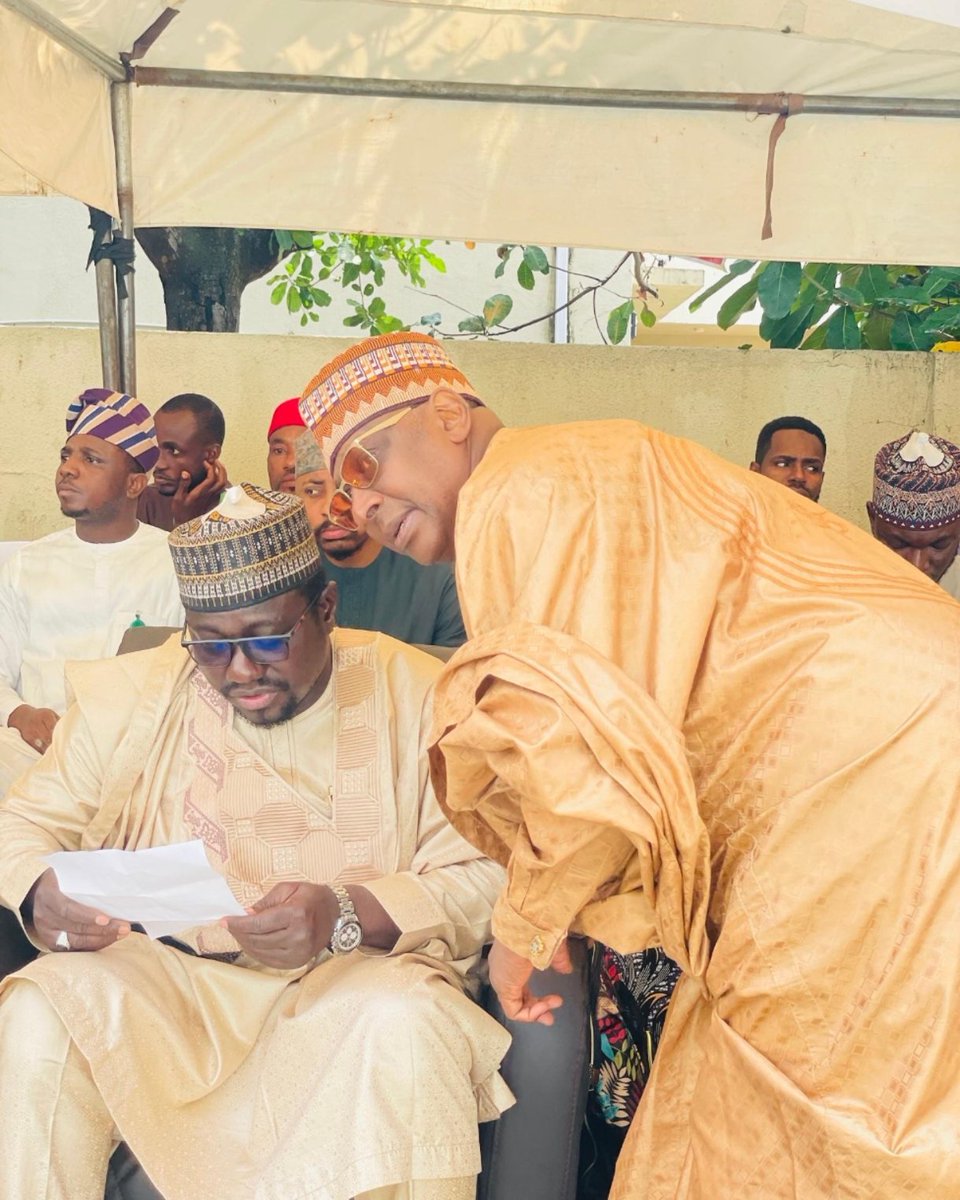nationalsteelc's tweet image. Strength in Strategy.

A pivotal discussion between Prof. Abdulkarim Abubakar Kana, SAN, Chairman, and Amb. Musafari Abdulkadir, mni, Executive Secretary, National Steel Council (NSC)  shaping the policies and partnerships that will build a resilient steel sector for our nation.