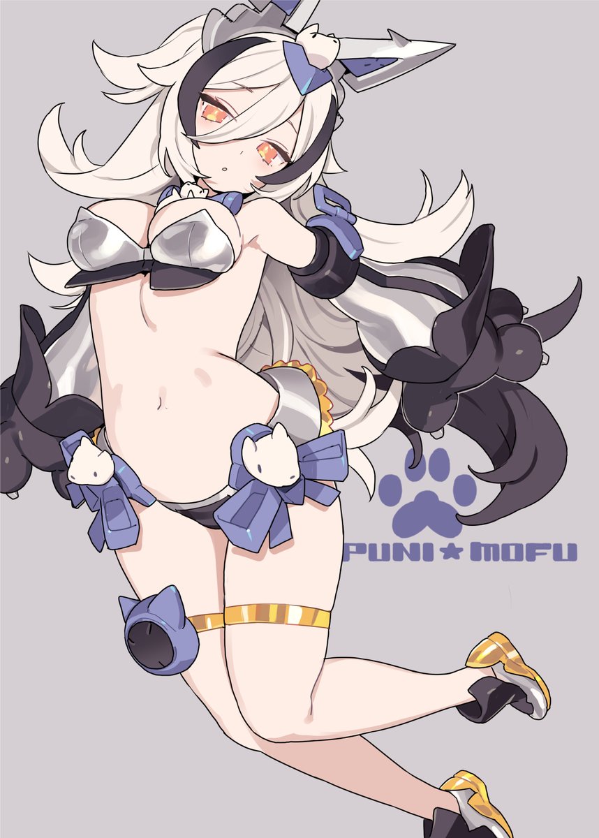 #メガミデバイス PUNI☆MOFU 銀ランの予約が開始されました！ 早速予約いただいた方ありがとうございます！✨🙏☺️
銀狼イメージのシルバーカラーよろしければゼヒ🐺