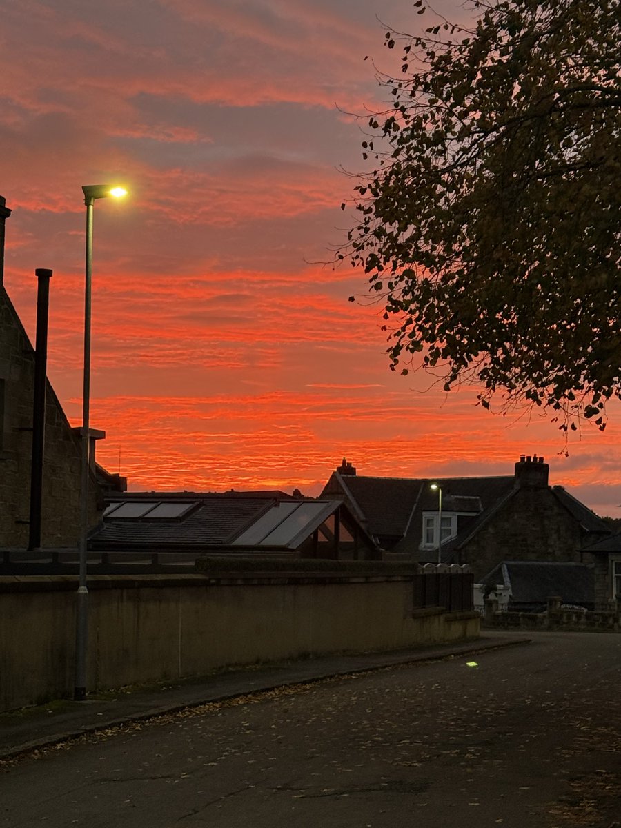 Stunning morning #Lanarkshire