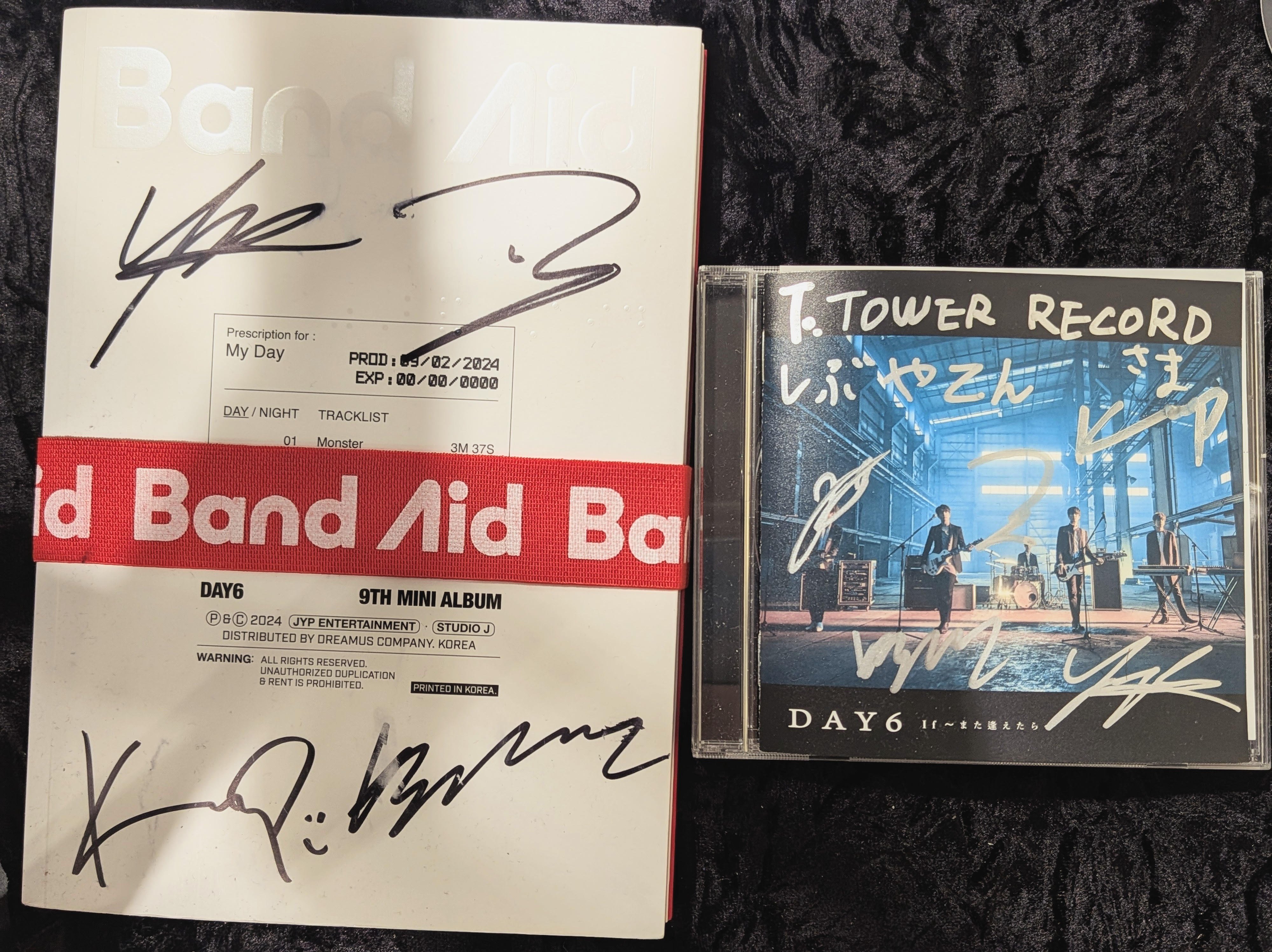 【タワレコ当選】直筆サイン　MY FIRST STORY タワレコ当選】直筆サインMY FIRST STORY