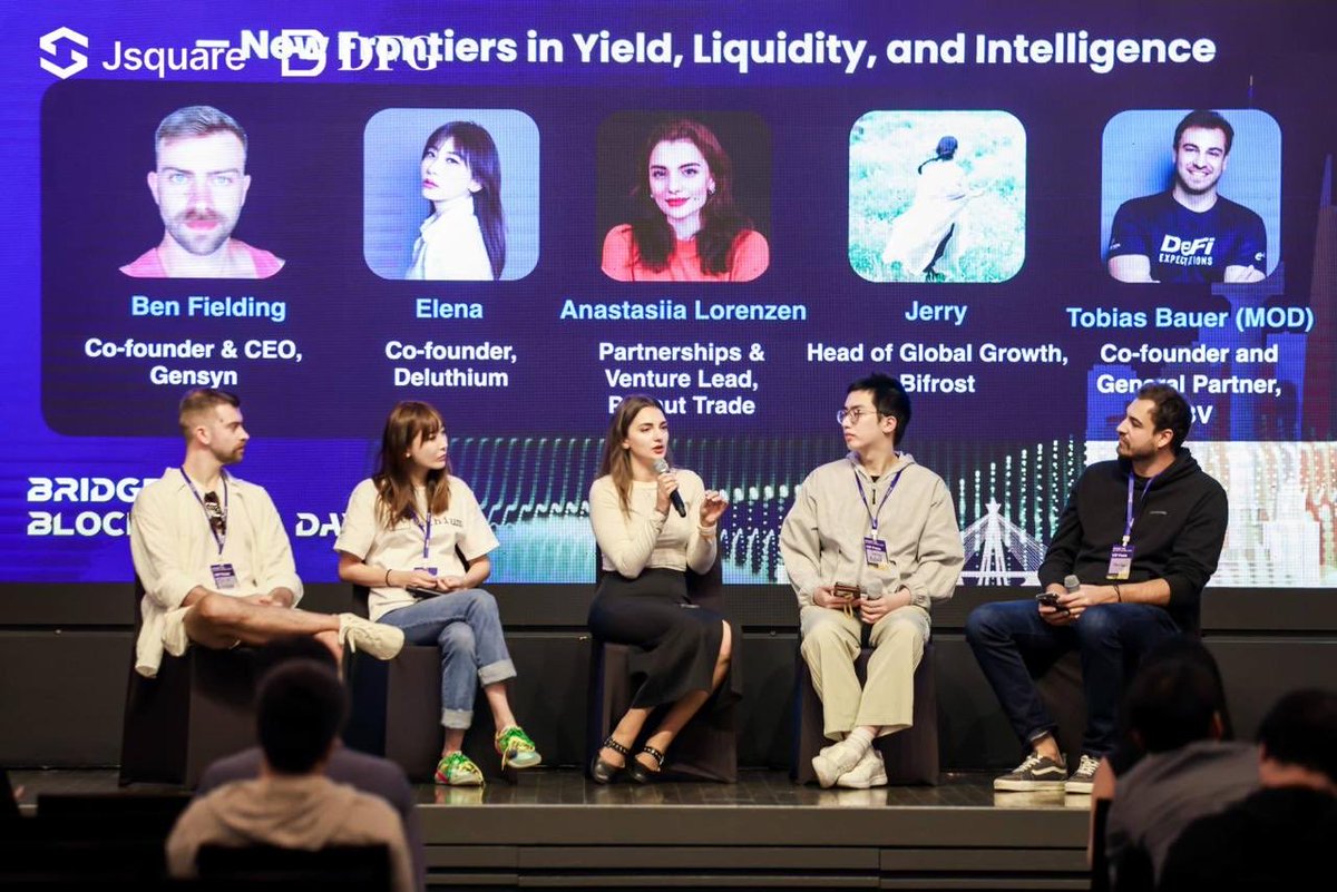 DeFi Meets AI — New Frontiers in Yield, Liquidity &amp; Intelligence by <a href="/DFG__Official/">DFG</a> 

⚙️ AI will manage markets — on-chain still about latency &gt; intelligence
🤖 Next: AI agents guiding algos
⚠️ No “magic profit” button — more AI = more efficiency

#DeFi #AI #Web3 #PeanutTrade