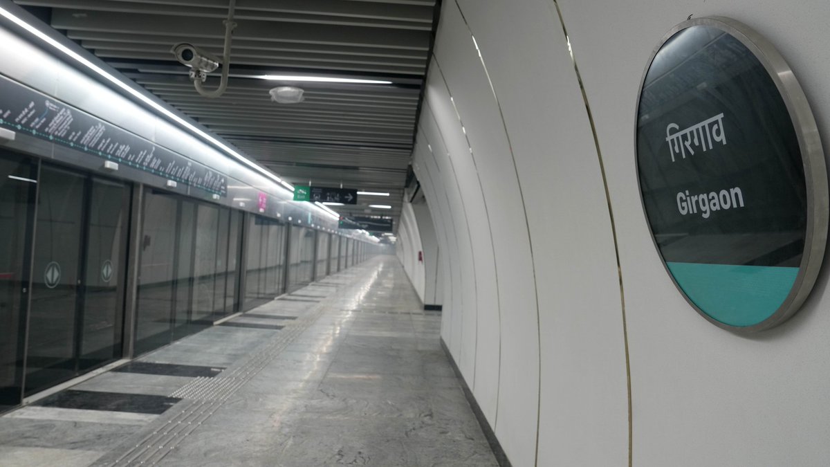 fornaxAR's tweet image. Mumbai metro 3 WOW. Thanks BJP