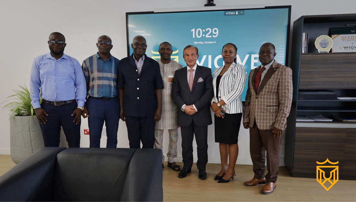 <a href="/WigweUniversity/">Wigwe University</a> welcomes new faculty members ahead of the 2025/2026 academic session, as Prof Marwan Al-Akaidi reaffirms the University’s drive for student-centred excellence &amp; innovation.
Read more at bit.ly/435DRqn
#WigweUniversity #Education #Innovation #Changemakers