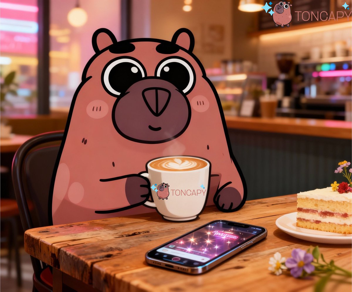 Ton_Capy's tweet photo. Capy: "Take check-in photos, post Reels, chill all day!" π
TonCapy β Where your vibe becomes a hot trend!
#TonCapy #TCAPY #Capybara https://t.co/fqDsZyp4Se