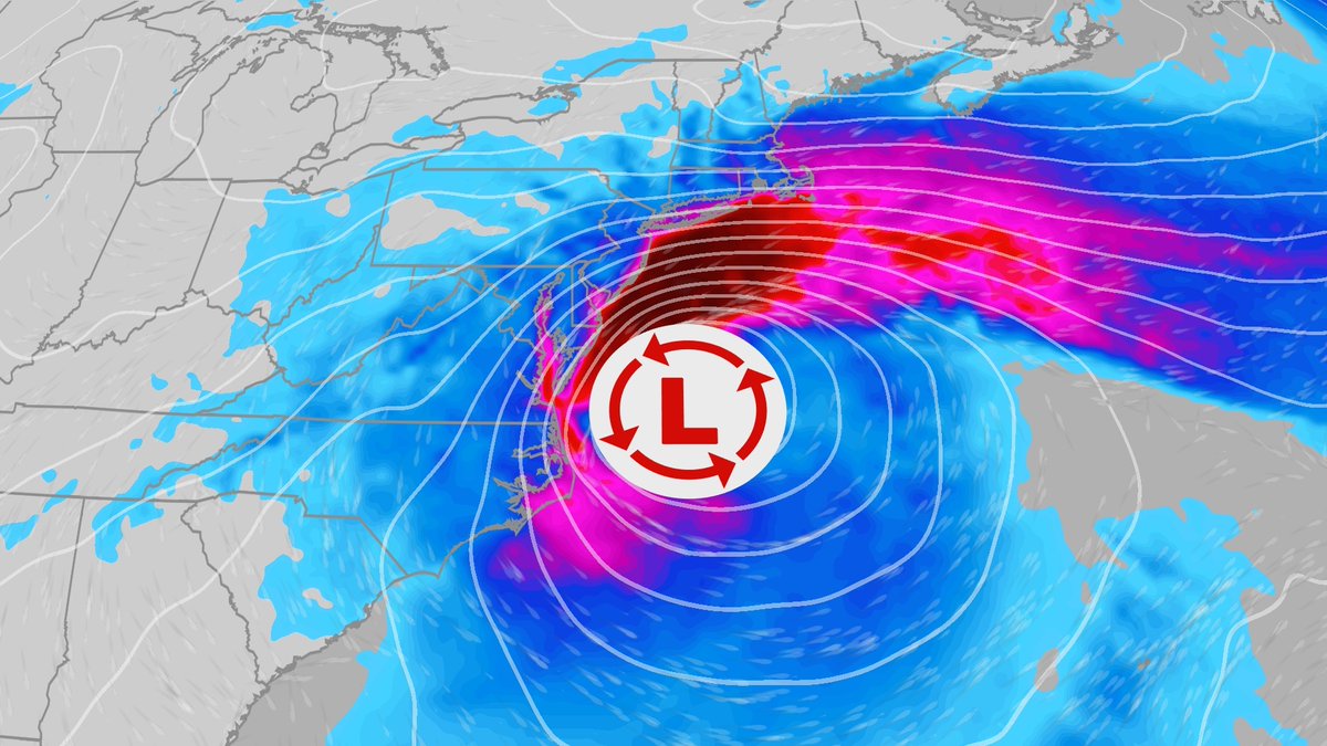 It may only be early October, but a nor'easter lies ahead for the East Coast. Here are the forecast details, including potential for wind, rain and coastal flooding for days. weather.com/forecast/regio…