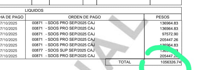 Por qué paramos los docentes?
Porque cobramos sueldos de pobreza, trabajamos doble y triple turno y los pibes en las escuelas públicas cada vez comen menos.
Este es mi recibo y el de un cro: migajas frente a los dólares de Espert y lo que se llevan empresarios amigos del poder.