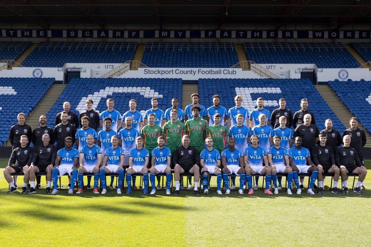 Stockport County Football Club 2025/26 🔵⚪
