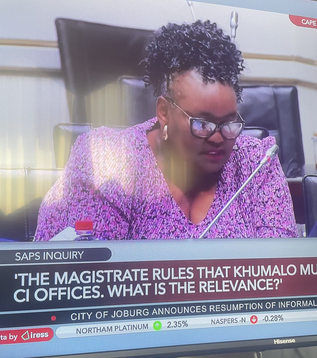 Its heartbreaking to witness that these politicians in the adhoc committee are people that are entrusted with our country, nowonder why these criminals are running amok. WHAT IS SHE EVEN SAYING??? #ParliamentAdhoc