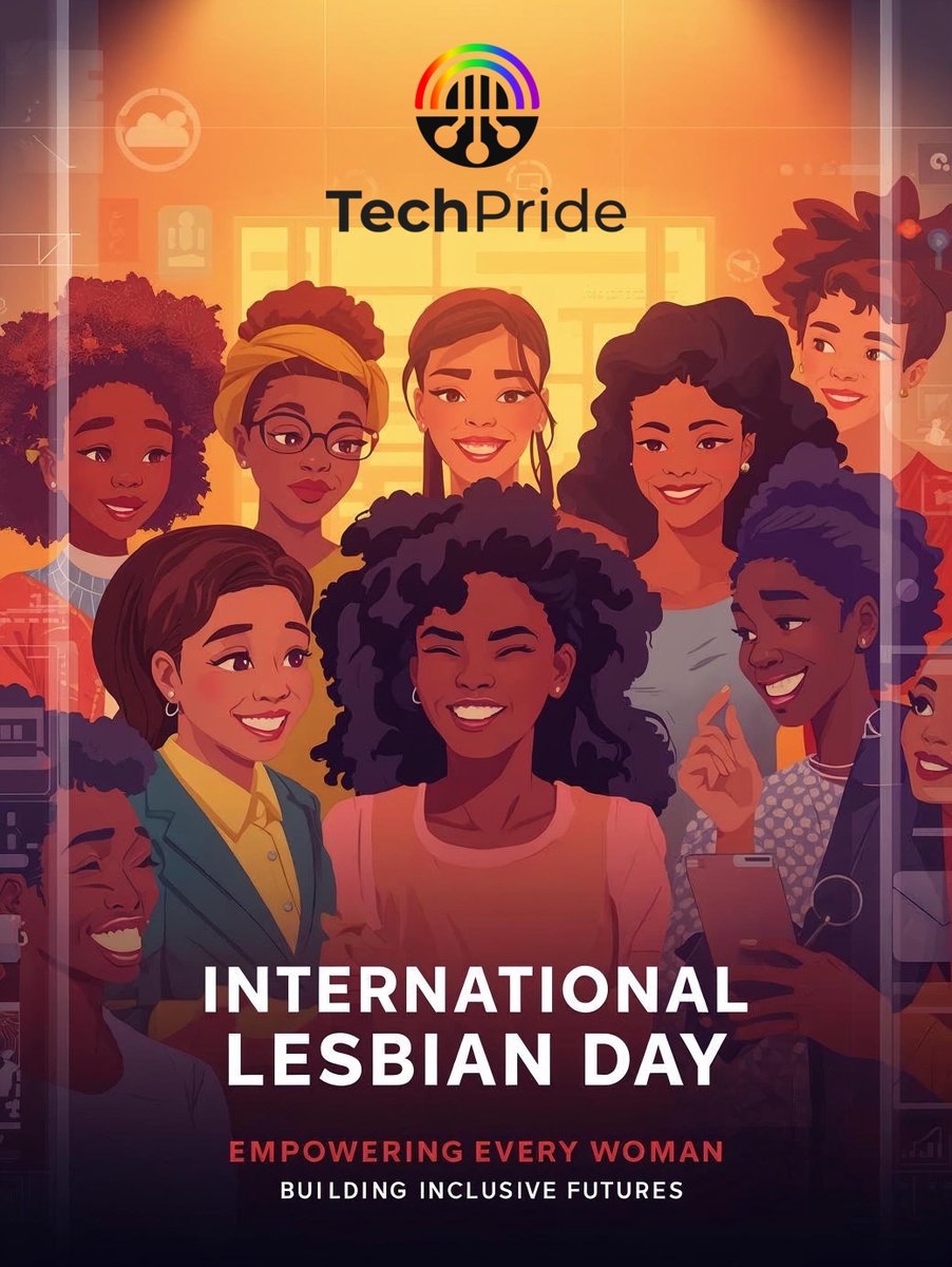 TechprideA's tweet image. 💜 Today, we celebrate love, strength, and visibility.
Every woman deserves safety, inclusion, and empowerment.
Together, we build a world where every voice matters.
🌈 International Lesbian Day
#TechPrideEmpowerment #InclusionForAll #InnovatingWithPride