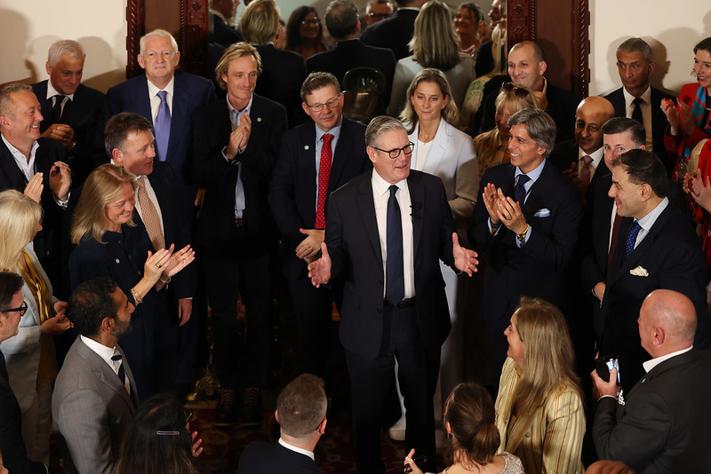 Our Executive Chairman &amp; Co-Founder, Robin Brundle, joins the UK’s largest-ever trade mission to India with PM Keir Starmer — strengthening UK–India trade ties and advancing critical mineral resilience.

Read more: recyclusgroup.com/a-landmark-mom…

#UKIndia #TradeMission #Sustainability