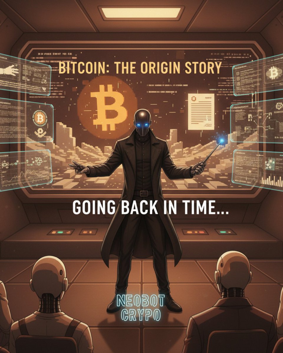 NeobotCrypto's tweet image. 🕶️ 2008. The world’s in crisis.

An unknown name — Satoshi Nakamoto — drops a 9-page whitepaper: #Bitcoin: A Peer-to-Peer Electronic Cash System.

⚡ No banks. No CEO. Just code &amp;amp; community.
Born from chaos, $BTC didn’t ask permission - it rewrote the rules.

#Crypto101 #Neobot