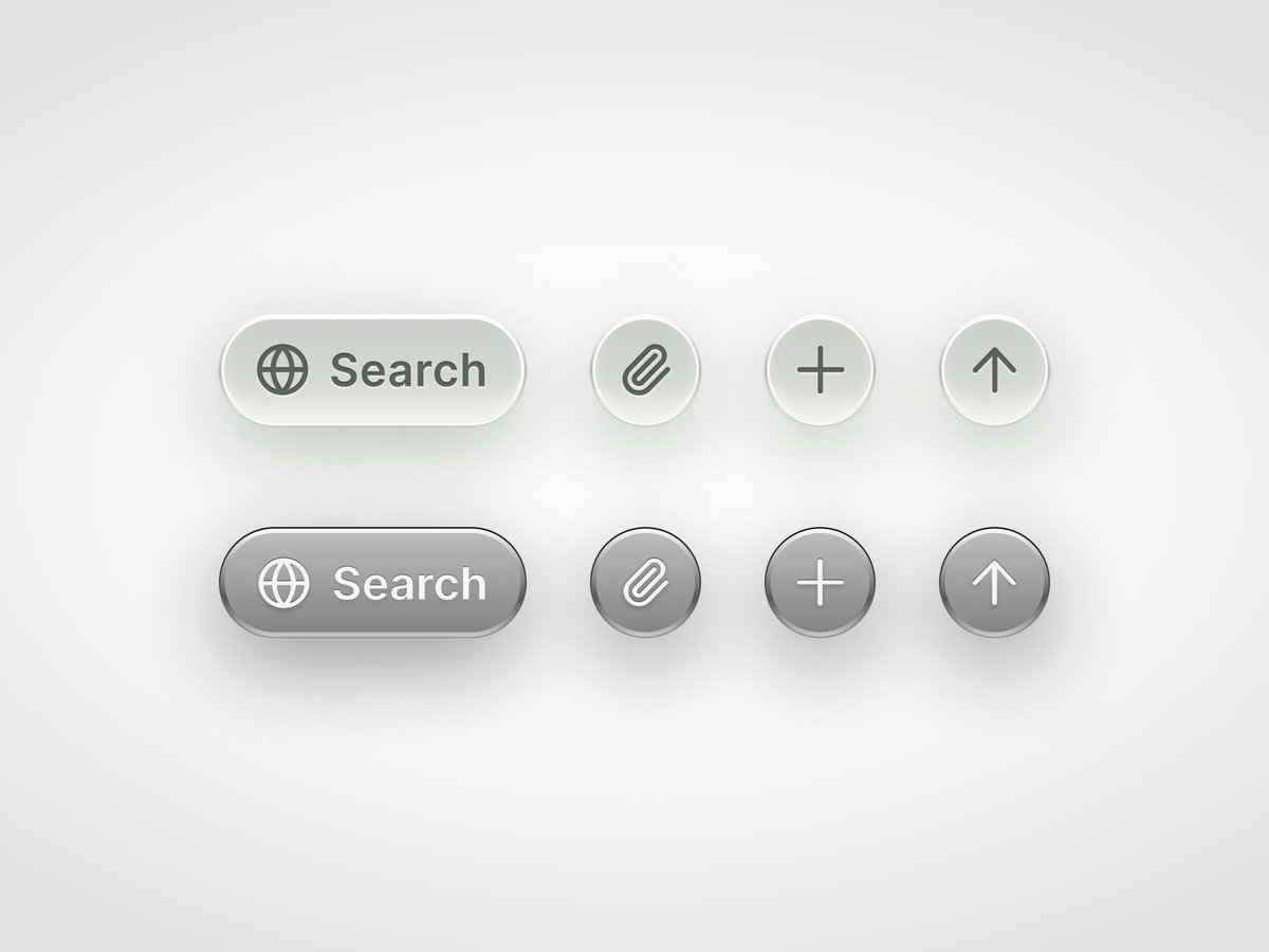YagneshPipariya's tweet photo. Designers, I need your attention! 👀
A quick exploration of two button styles. Give your votes!
A: Top
B: Bottom
Which one feels more intuitive and modern to you?
Reasons in the replies! #UIdesign #UX #button #design #UIElements https://t.co/2DO0ff20yE