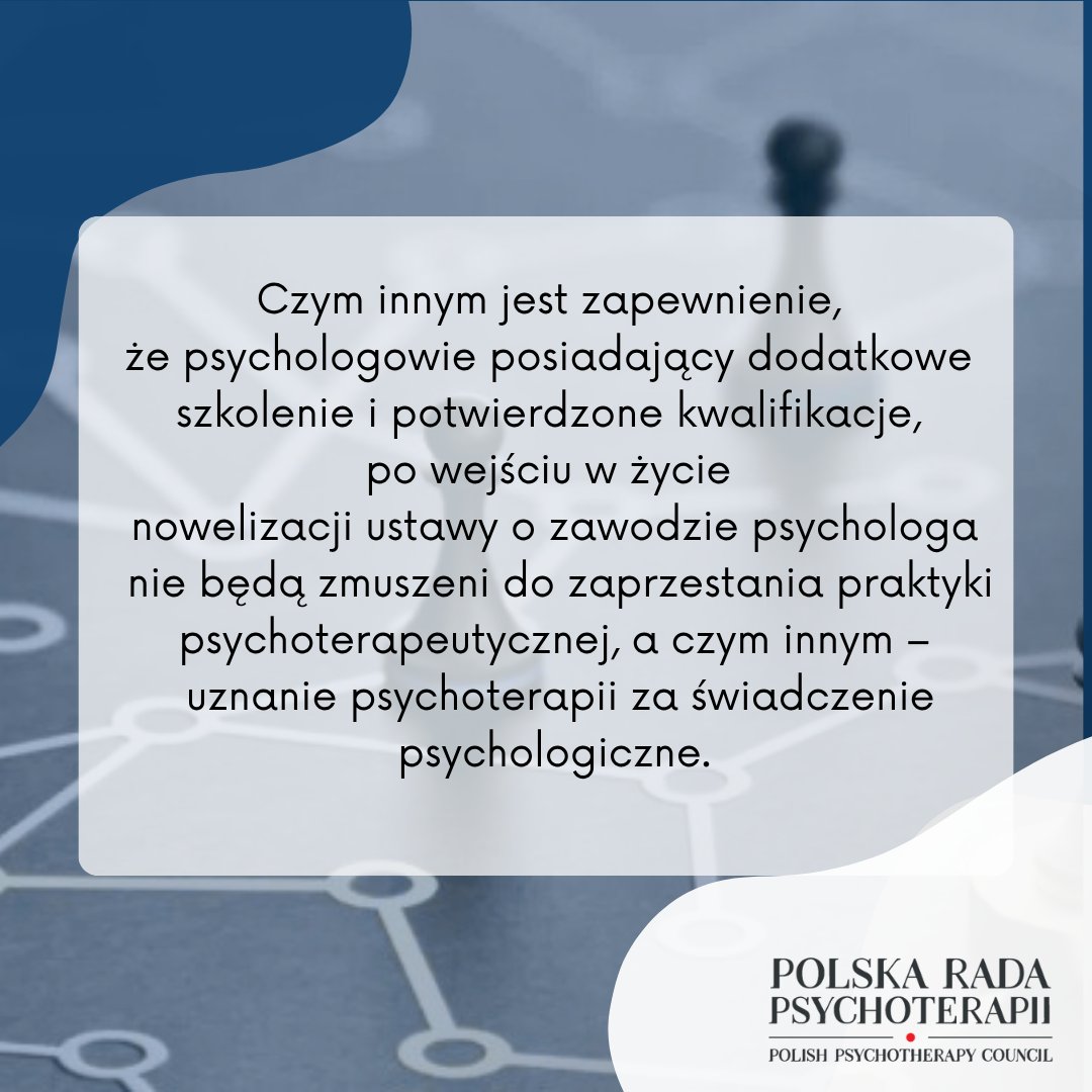 Potrzebujemy dobrych rozwiązań, które będą chronić odrębność zawodu psychologa i zawodu psychoterapeuty.

Więcej: facebook.com/share/p/1FktK1…

@AgaBak <a href="/MGolbik/">Marta Golbik</a> <a href="/KUeberhan/">Katarzyna Ueberhan</a> <a href="/mmzawisza/">Marcelina Zawisza #PartiaRazem</a> <a href="/PatrykWicher1/">Patryk Wicher</a> <a href="/SzczurekZelazko/">Józefa Szczurek-Żelazko</a> <a href="/aK_Sojka/">Katarzyna Sójka</a> <a href="/jciesz/">Janusz Cieszyński</a> <a href="/kmieciak_b/">Błażej Kmieciak</a> <a href="/lubczyk_radek/">Radosław Lubczyk</a>