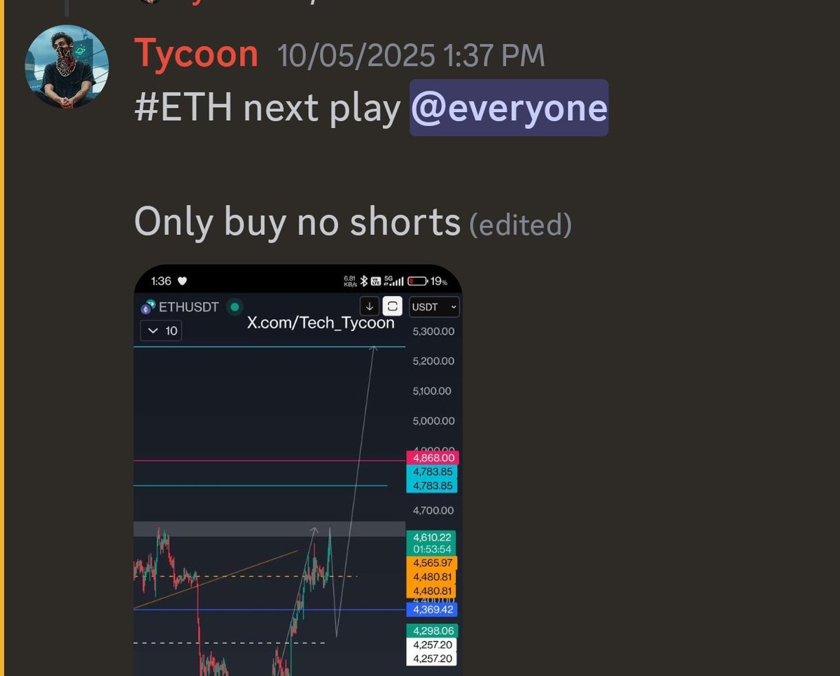 _Tech_Tycoon__'s tweet image. Bought the pico bottom of #ETH to sell at the perfect top 

Looking to add only, higher for longer 

Shared the same play on my free Telegram 

Linked in bio 

#BTC