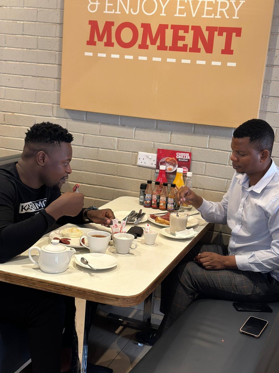 Breakfast with the fittest man in Malawi