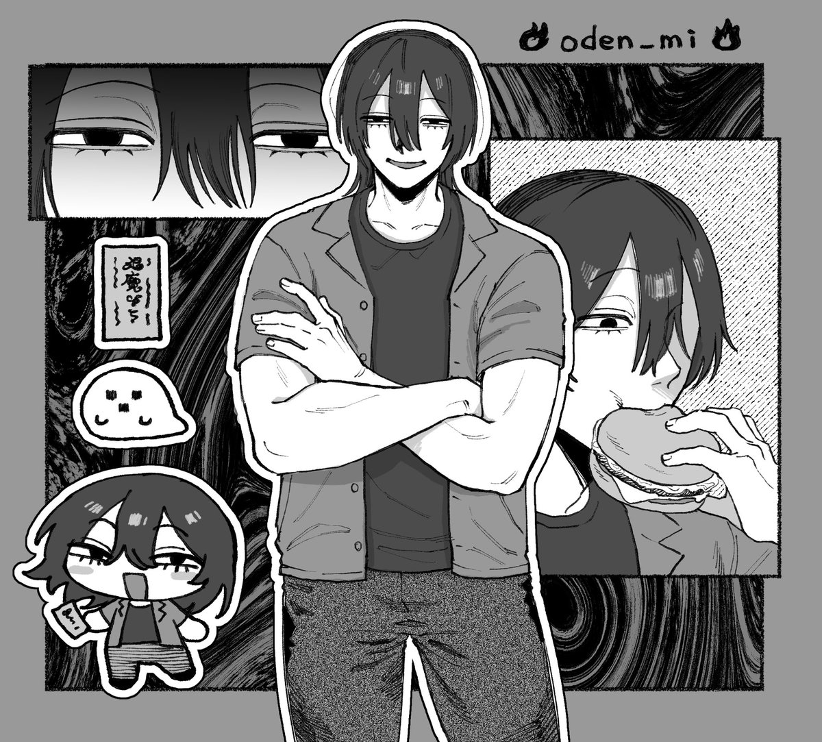 ✴︎モノクロskebを募集しています✴︎
おまかせ金額3500円〜で受け付けております
よろしくお願いします！
skeb.jp/@oden_mi #Skeb #Commission <a href="/skeb_jp/">Skeb (スケブ)</a>より