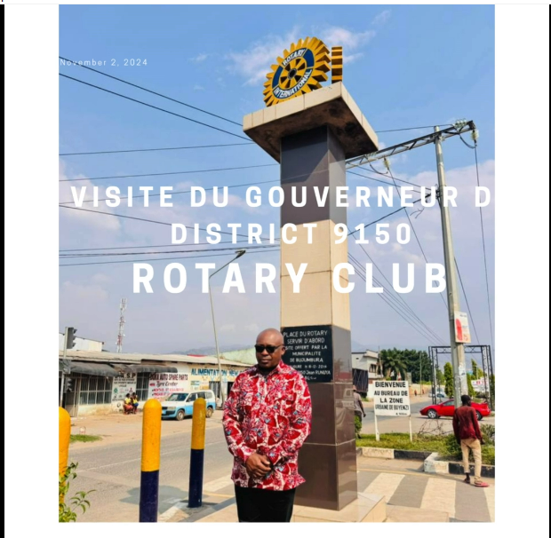 rcbk2012's tweet photo. 📅 Du 02 au 11 oct 2025, le Gouverneur du #District9150, DG Claude CHERUBALA visite le #rotaryburundi. @rcbk2012 aura l’honneur de l’accueillir le 9 oct. 
#rotarydistrict9150 
#rotaryburundi 
#rotaryclubkigobe 
#rotaryinternational 
#unispourfairelebien https://t.co/pNUXBI3Ukr