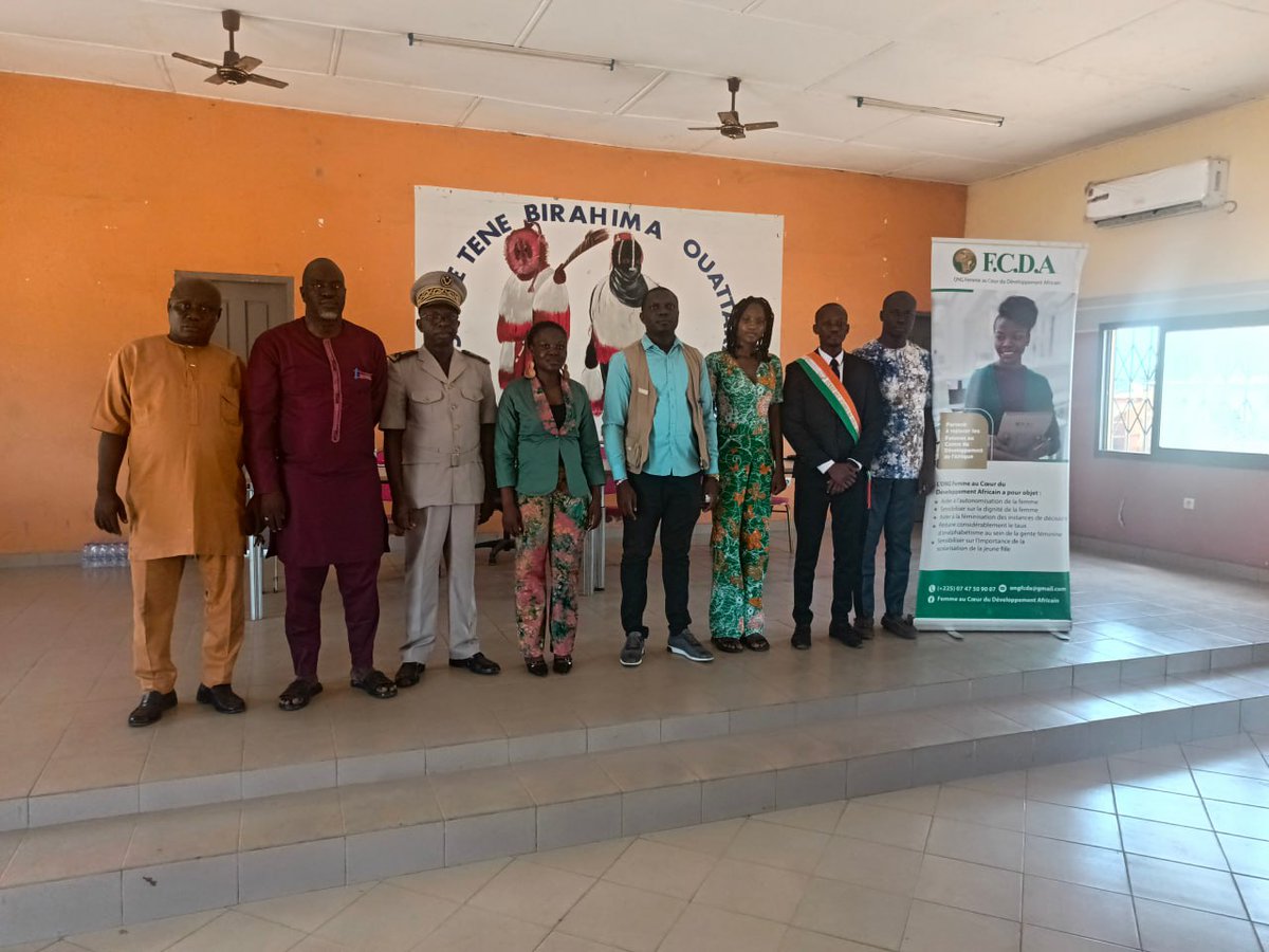 🕊️En prélude au 25ᵉ anniversaire de la #Résolution1325 🇺🇳,
l’ONG FCDA a formé 50 Femmes Sentinelles de la Paix à Ouangolodougou, zone frontalière du #Mali et du #BurkinaFaso.
«Sans les femmes, la paix vacille; avec elles, elle grandit.»
Merci à tous🙏🏾.
#Paix #WPS #CNDH