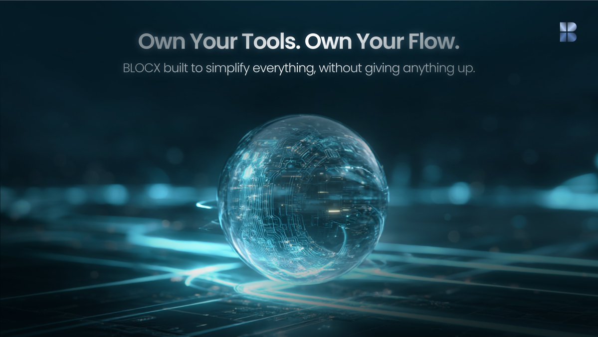 BLOCX_TECH's tweet image. We didn’t build BLOCX to give bring you complexity.

We built it to give you simplicity

❌ Less subscriptions
❌ Less exposure
❌ Less scattered tools

So you could finally focus on what matters: owning your digital life.